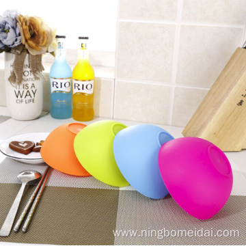 Promotional PP Customized Round Snack Plastic Salad Bowl